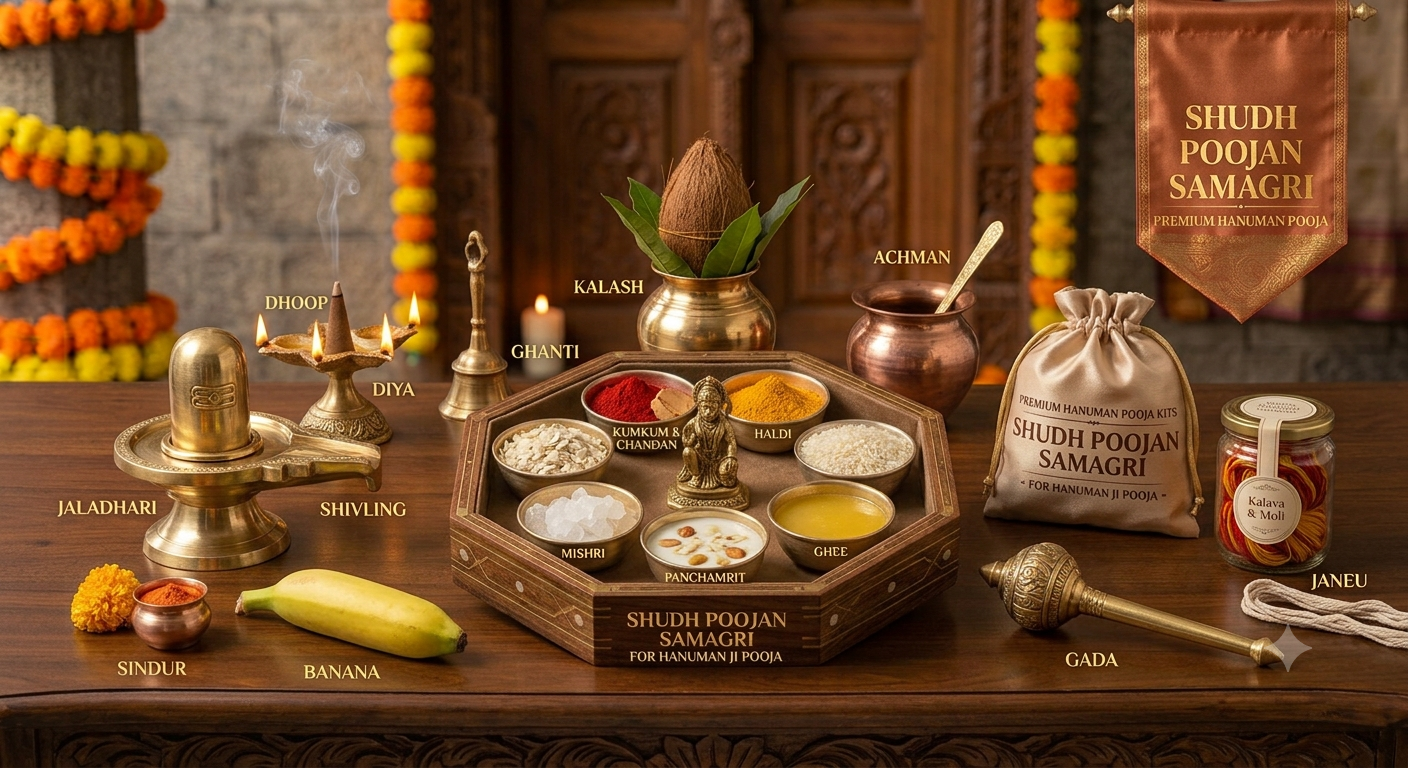 Hanuman Ji Poojan Samagri